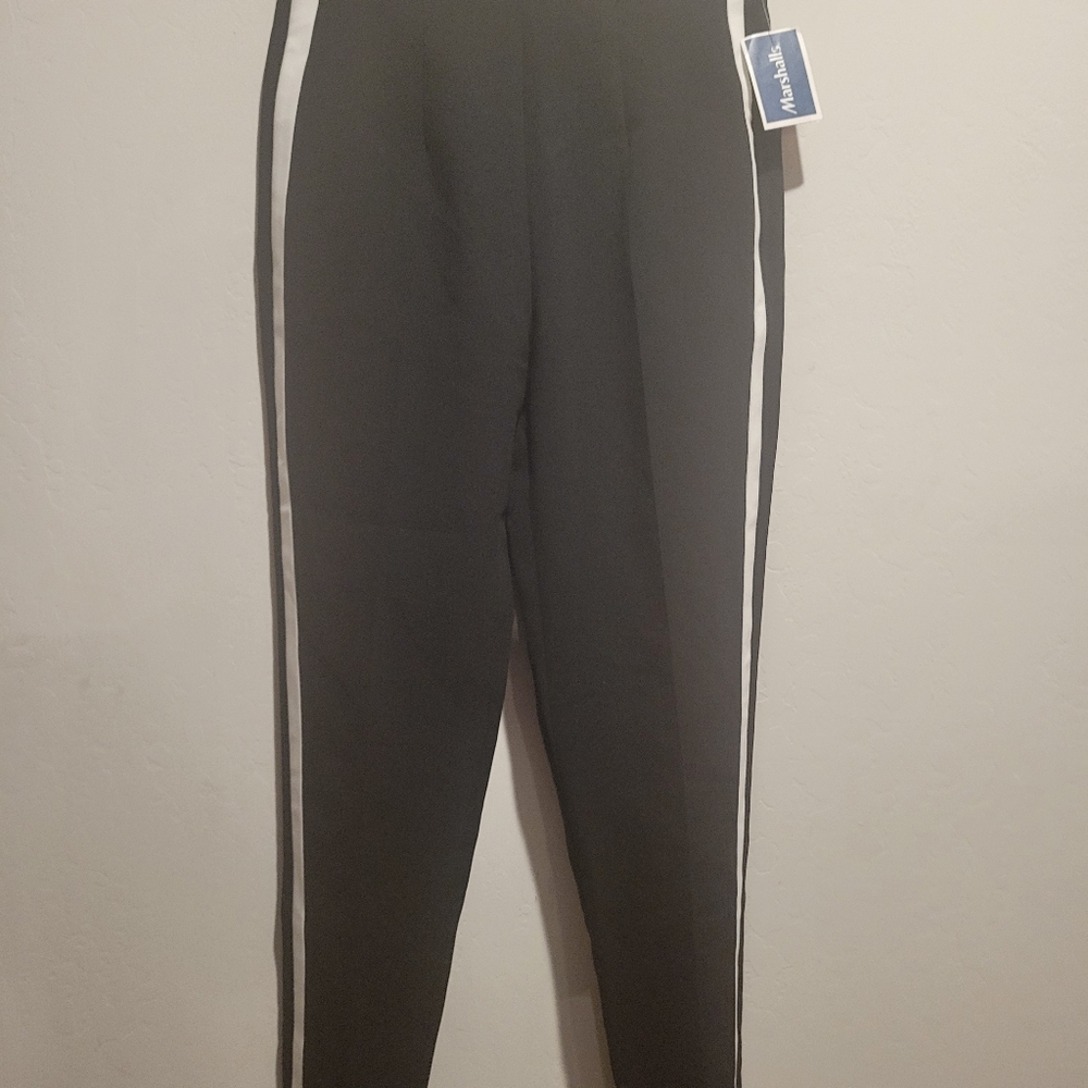 Rag & Bone Black Side Stripe Pants